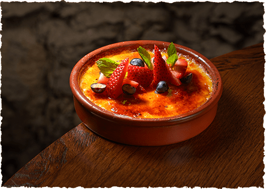 Postres caseros españoles en Taberna Atope Monterrey